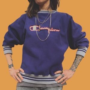 Vintage CHAMPION crew neck MED